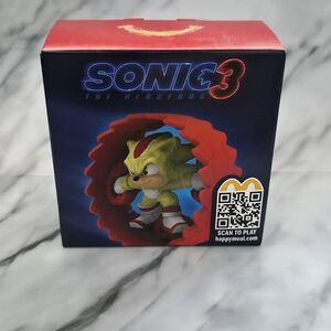 McDonald's Sonic the Hedgehog 3 Figure - Red and Yellow